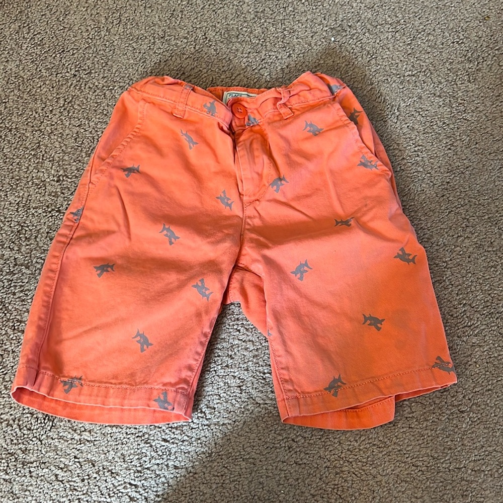 shorts for boys with sharks, there are some flaws, see photos